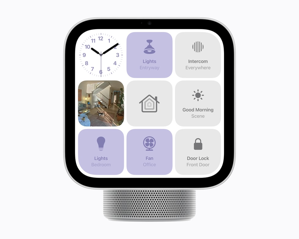 Apple HomeView viser smarthus-kontroller